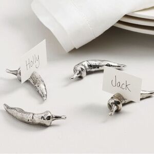 Pottery Barn Chilli Placecard Holders